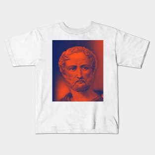 Cayo Plinio Segundo Portrait | Cayo Plinio Segundo Artwork 3 Kids T-Shirt